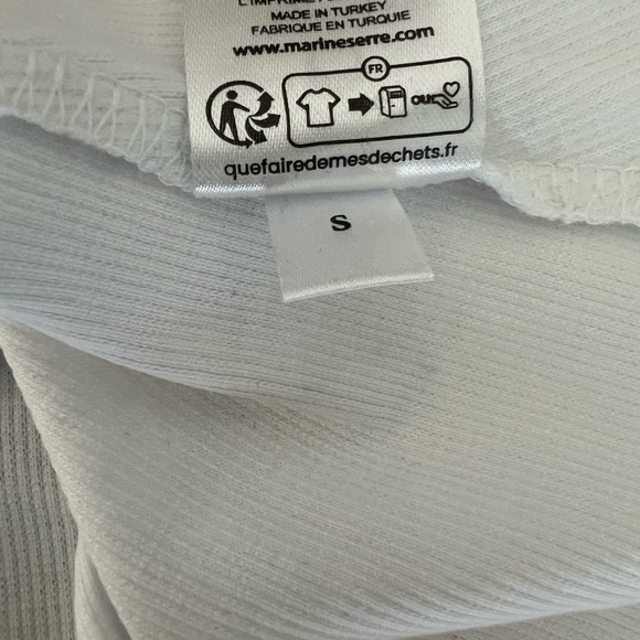 Marine Serre Ribbed cotton mini dress - Picture 8 of 12